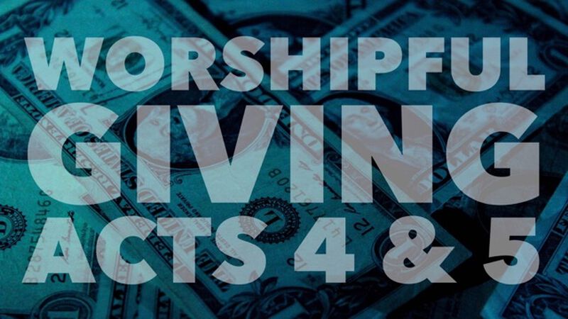 Worshipful Giving