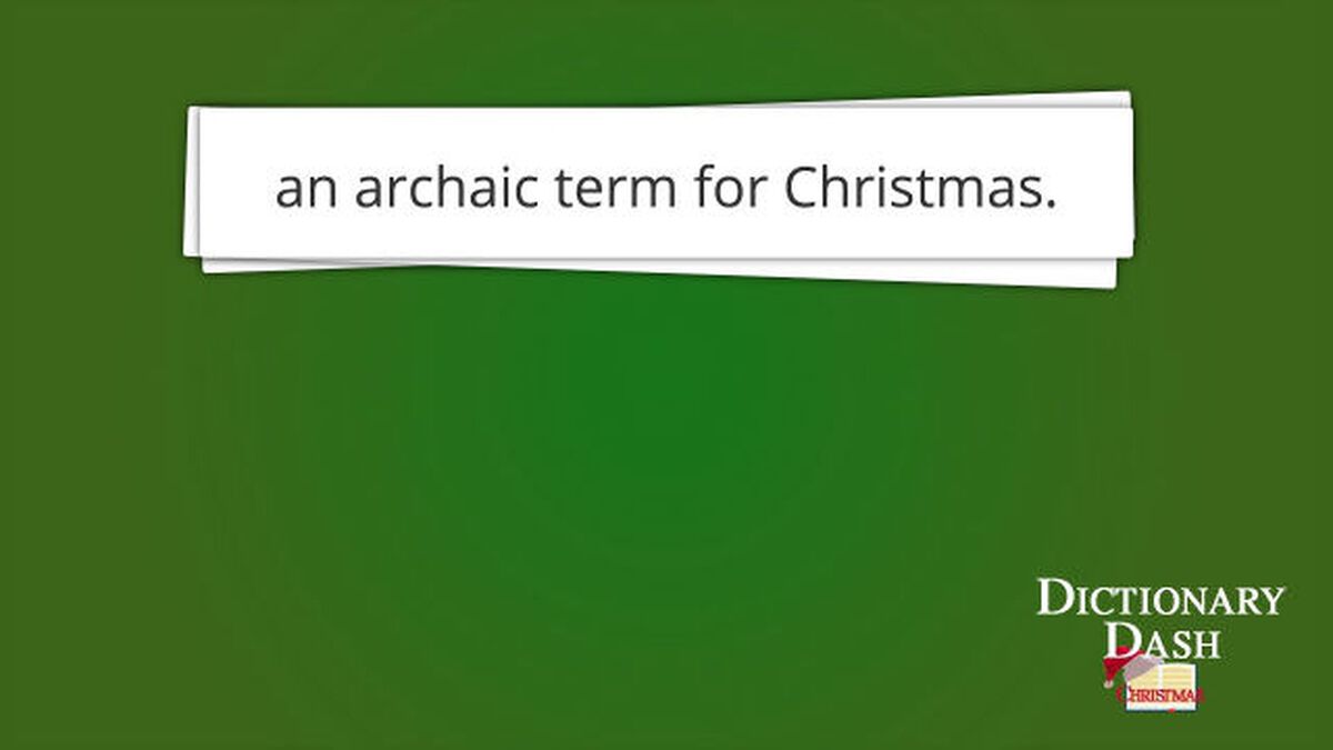 Dictionary Dash – Christmas Edition image number null