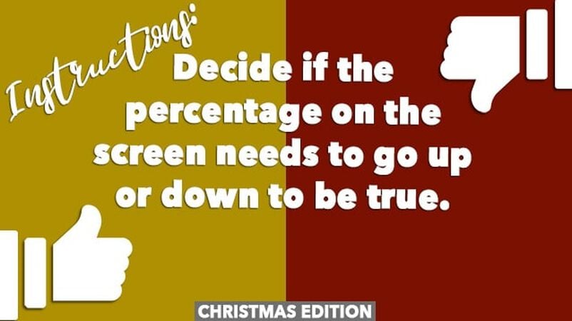 Up or Down: Christmas Edition