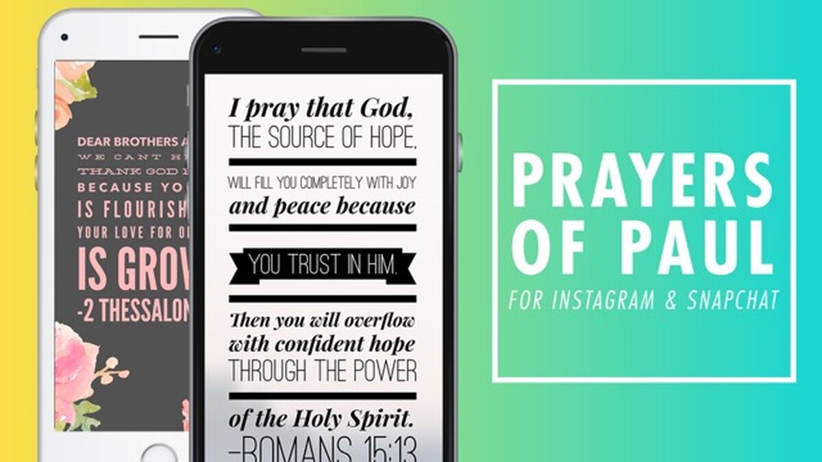 Prayers of Paul For Instagram and Snapchat image number null