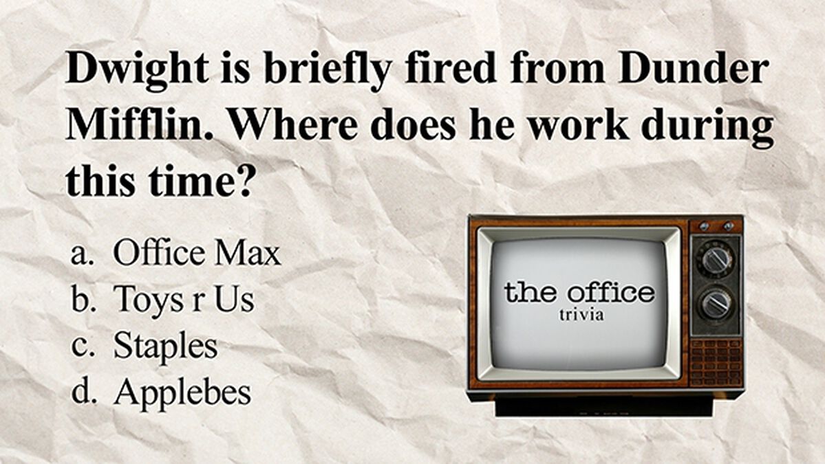 The Office Trivia image number null
