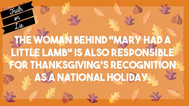 Truth Or Lie: Thanksgiving Edition