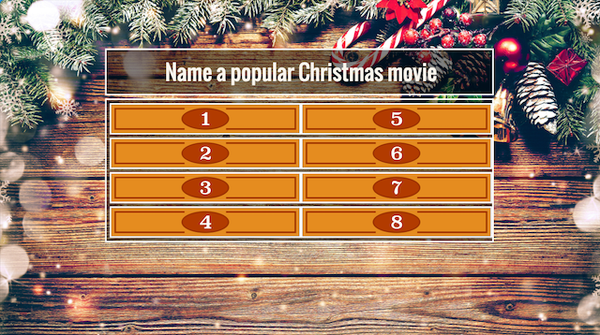 Christmas Survey Says image number null