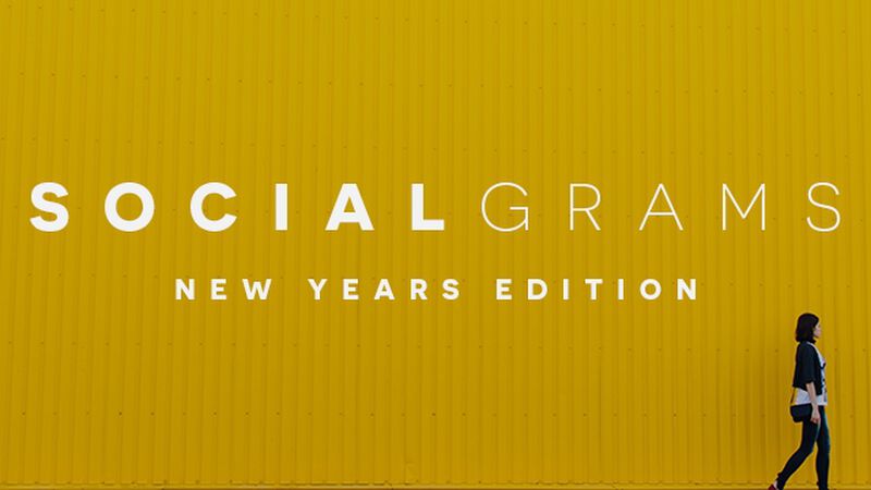 SocialGrams: New Year’s Edition