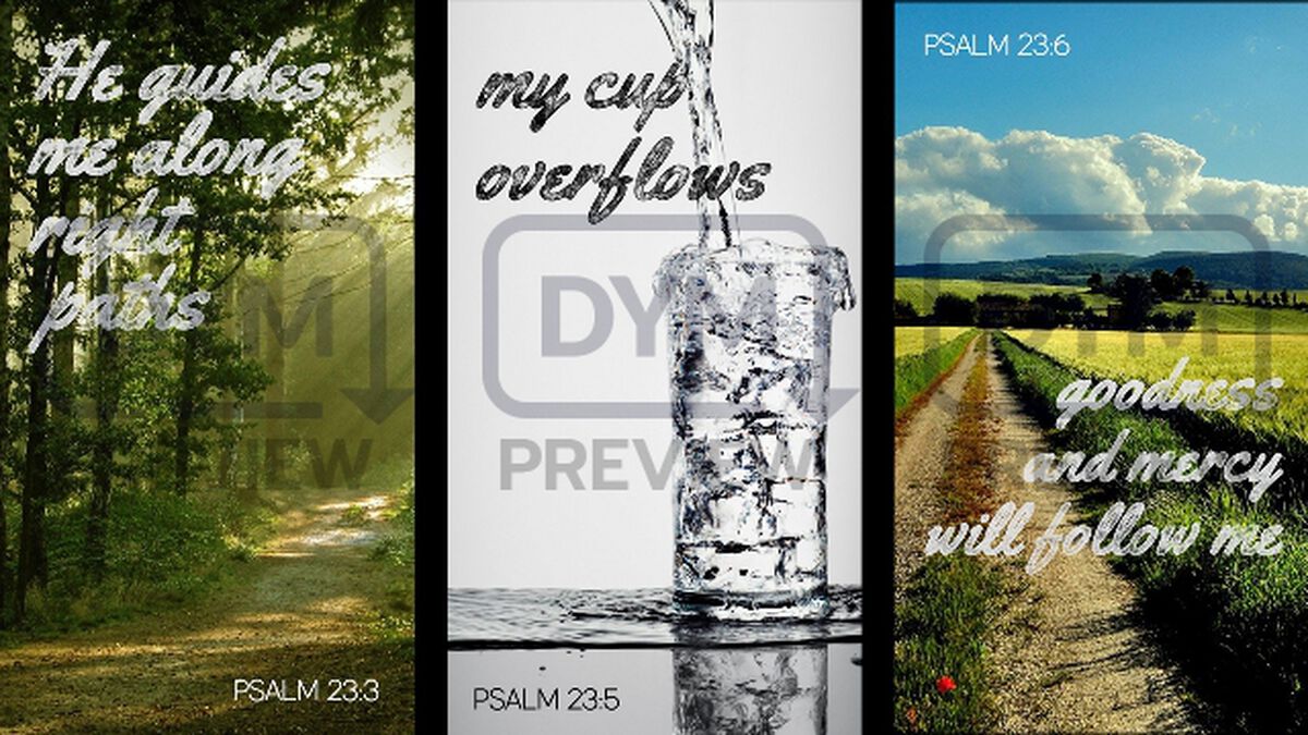 Social Media Devos - Psalm 23 image number null