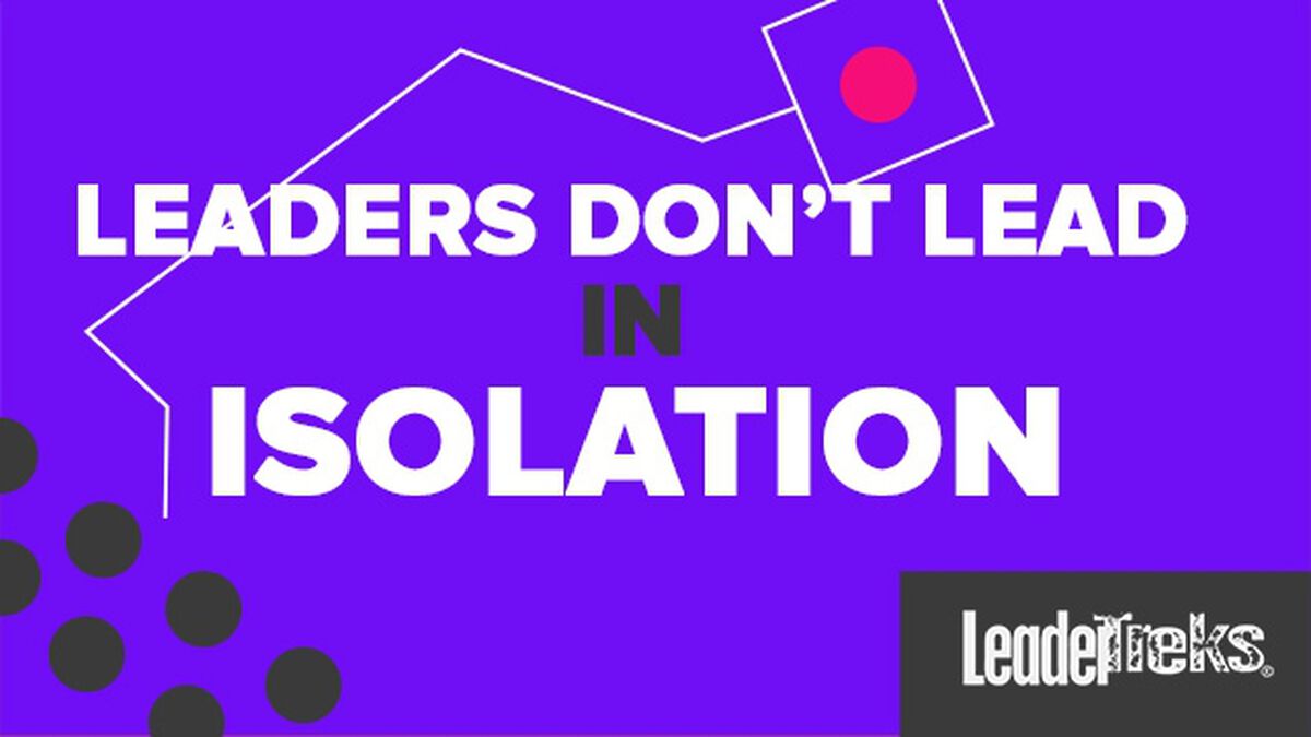 Student Leaders Don't Lead in Isolation image number null