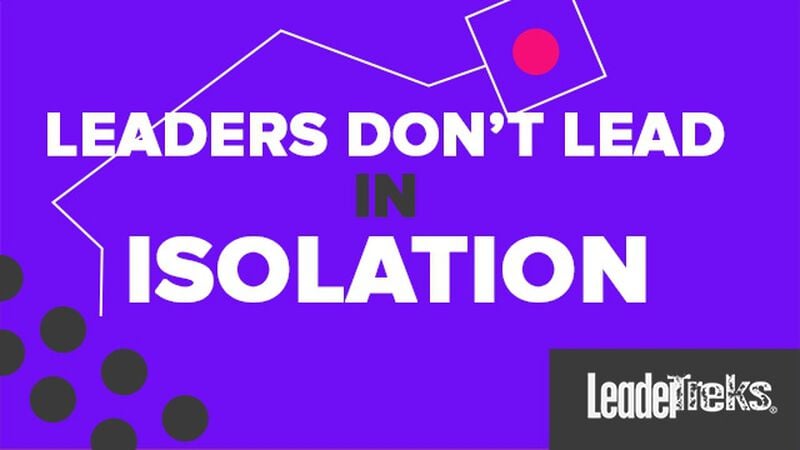 Student Leaders Don't Lead in Isolation