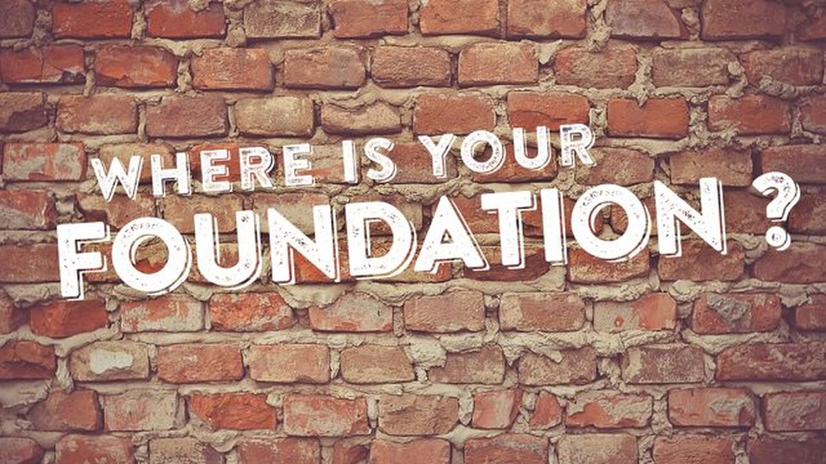Where Is Your Foundation? image number null
