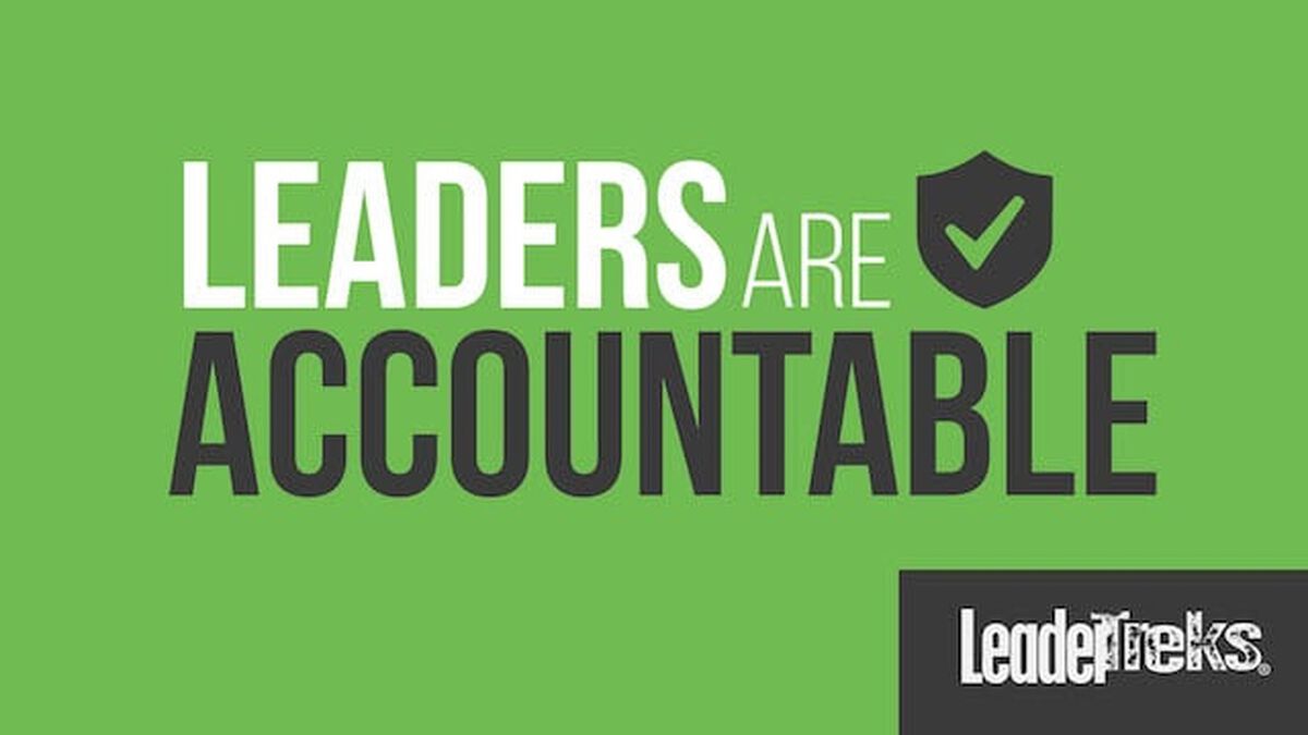 Leaders are Accountable  image number null