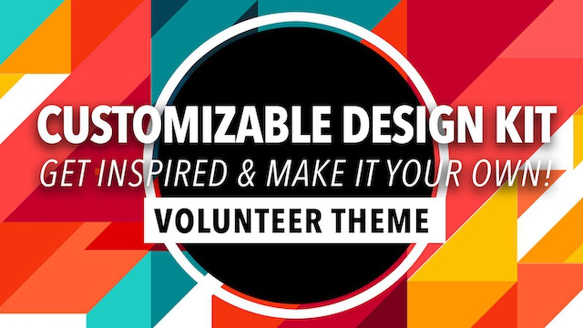 Customizable Design Kit: Volunteer Theme image number null
