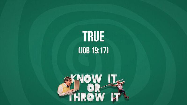 Know It or Throw It