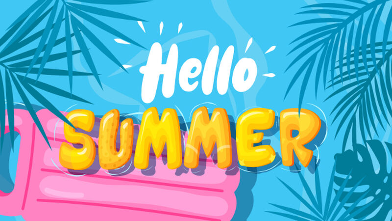 Hello Summer Calendar