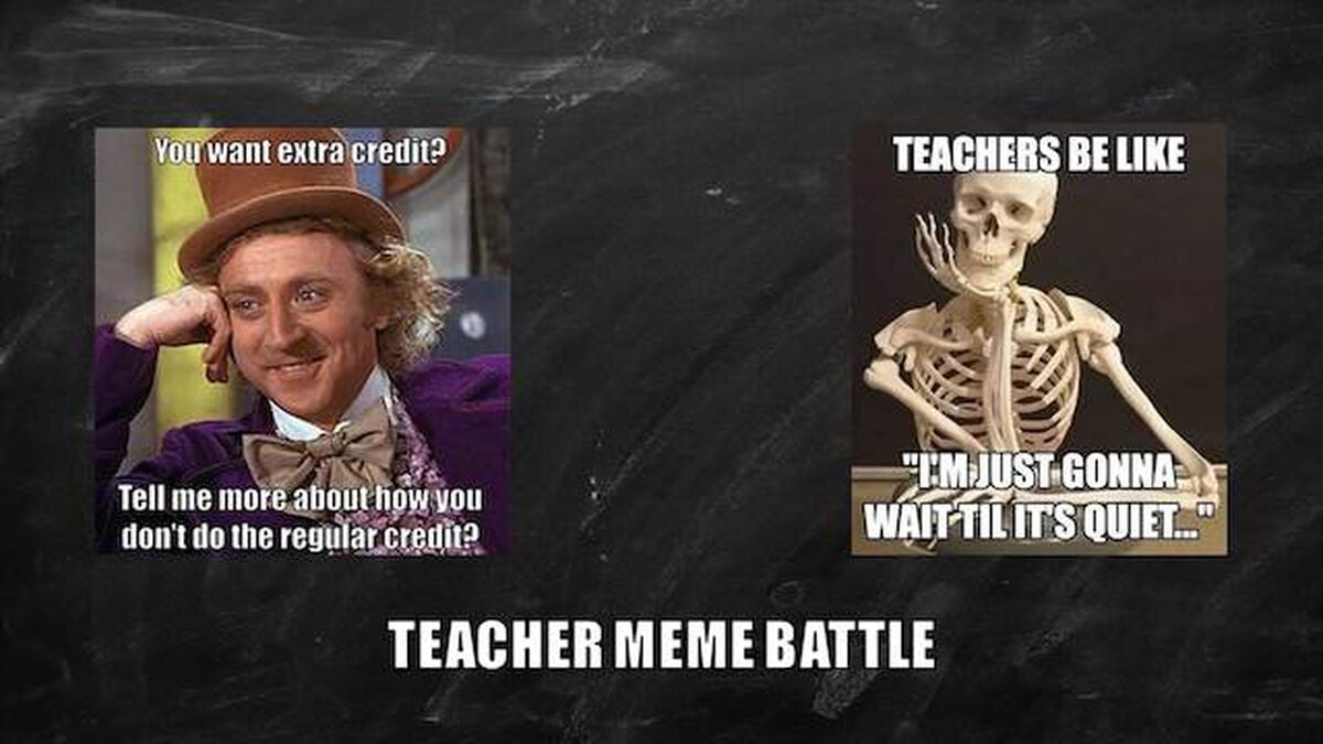 Teacher Meme Battle image number null