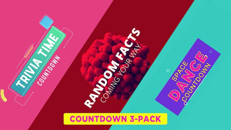 3 Countdown Videos Bundle