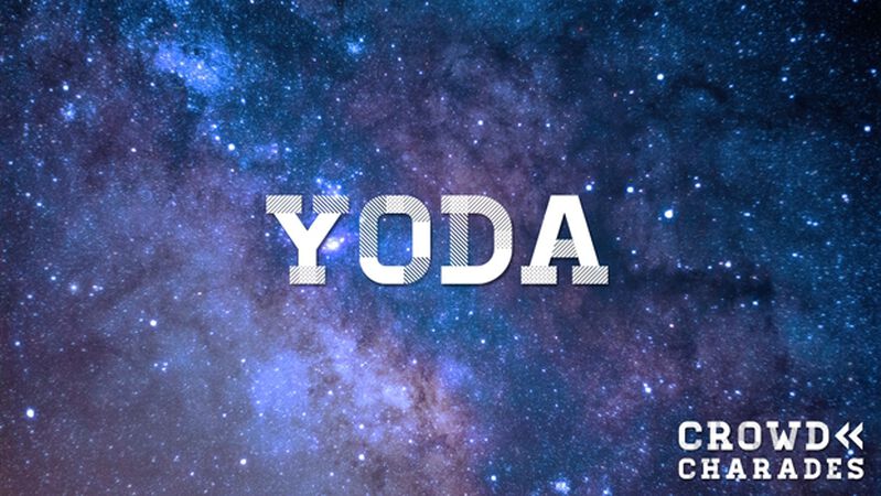 Crowd Charades Galaxy Far Far Away Edition