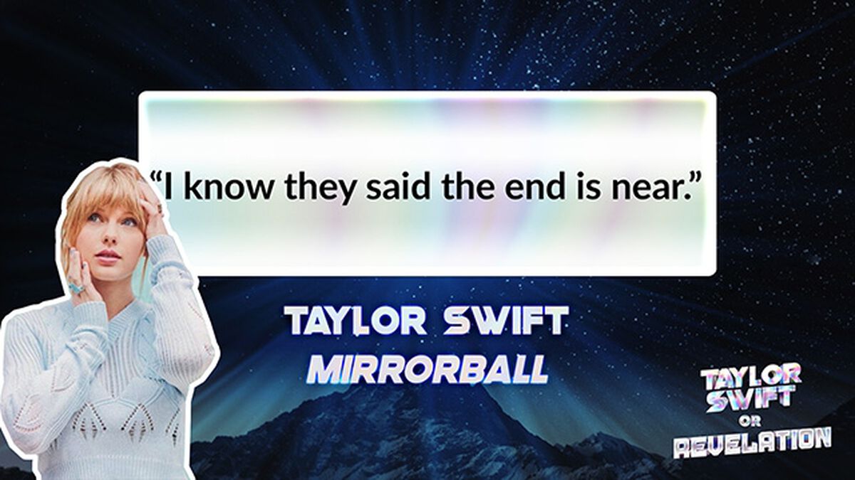Taylor Swift Or Revelation? image number null