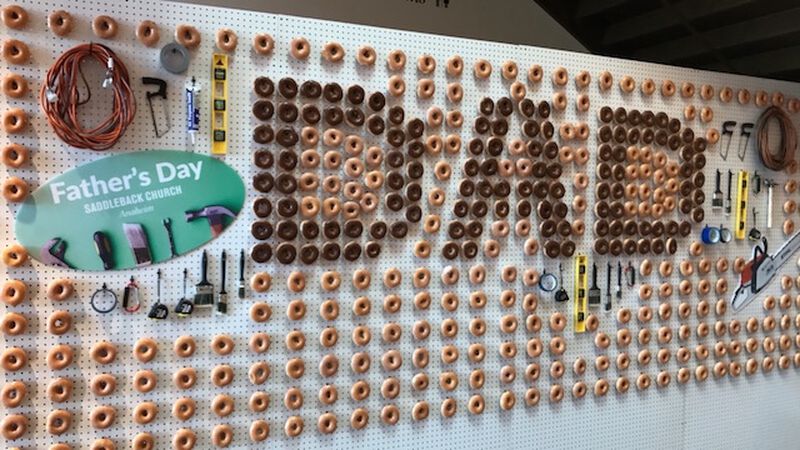 DIY Donut Wall