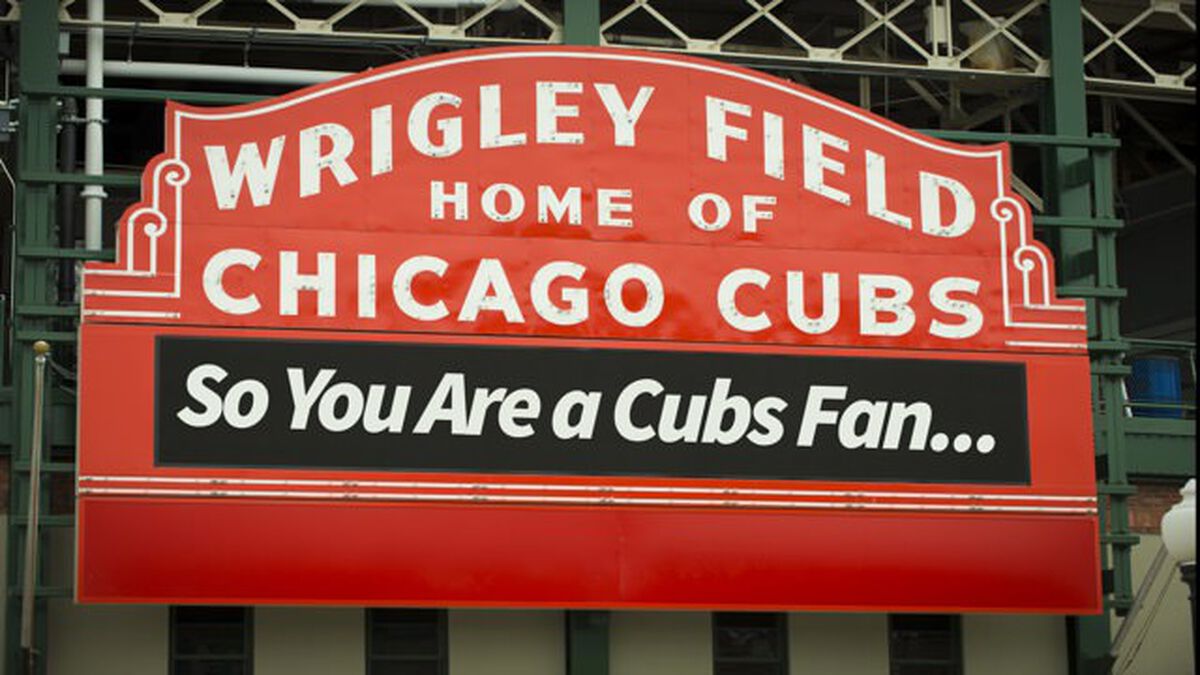 So You Are A Cubs Fan... image number null