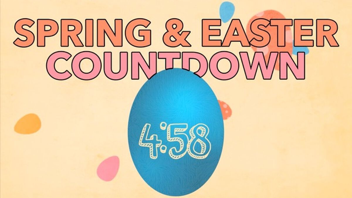 Spring and Easter Countdown image number null