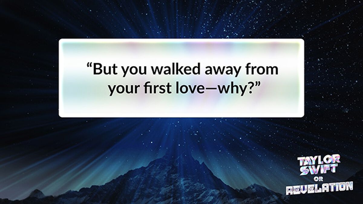 Taylor Swift Or Revelation? image number null