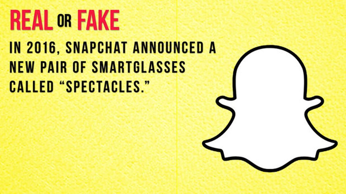Real/Fake: Snapchat Edition image number null