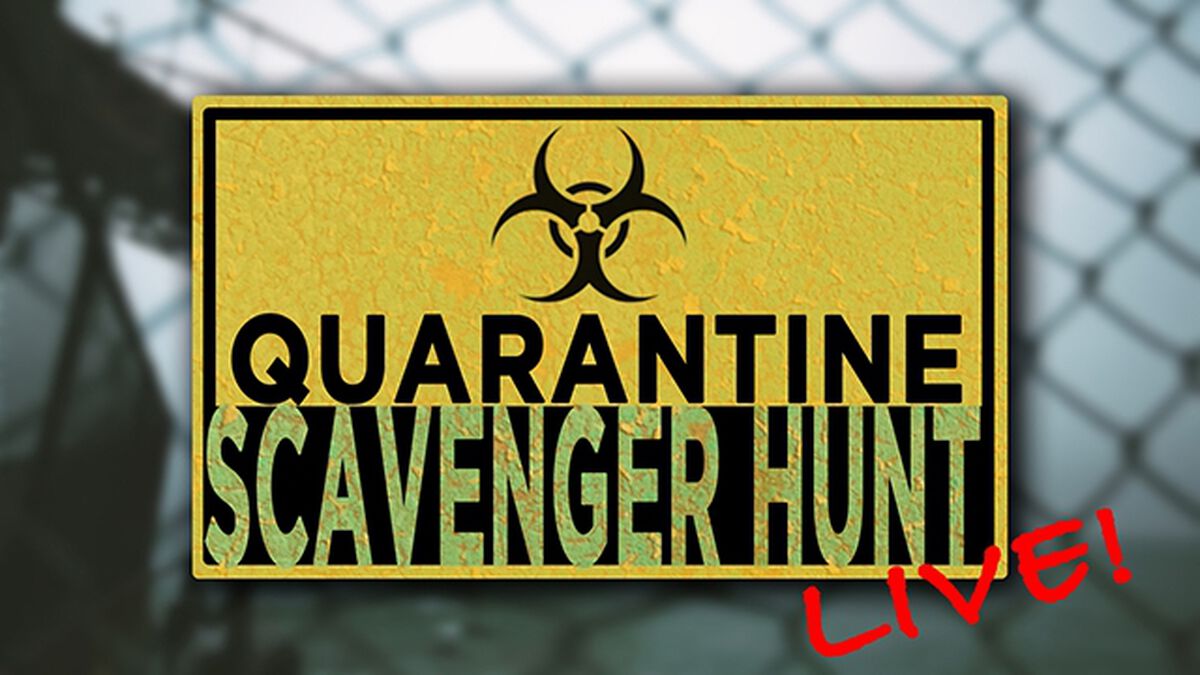 Quarantine Scavenger Hunt | Zoom Youth Group Games | Download Youth