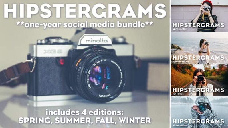 Hipstergrams: One Year Bundle