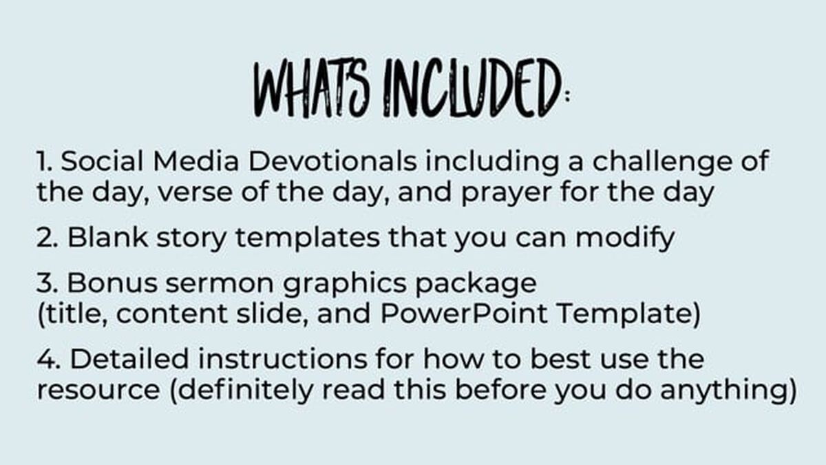 Back to School [Insta] Story Devotional image number null
