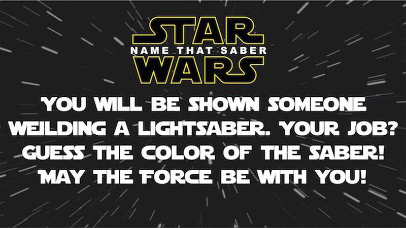 Name That Saber