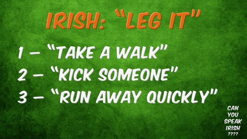 Can You Speak Irish?
