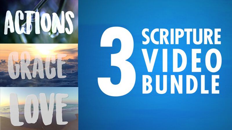 Three Scripture Video Bundle