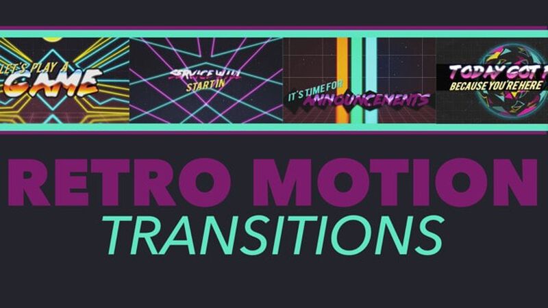 Retro Motion Transitions