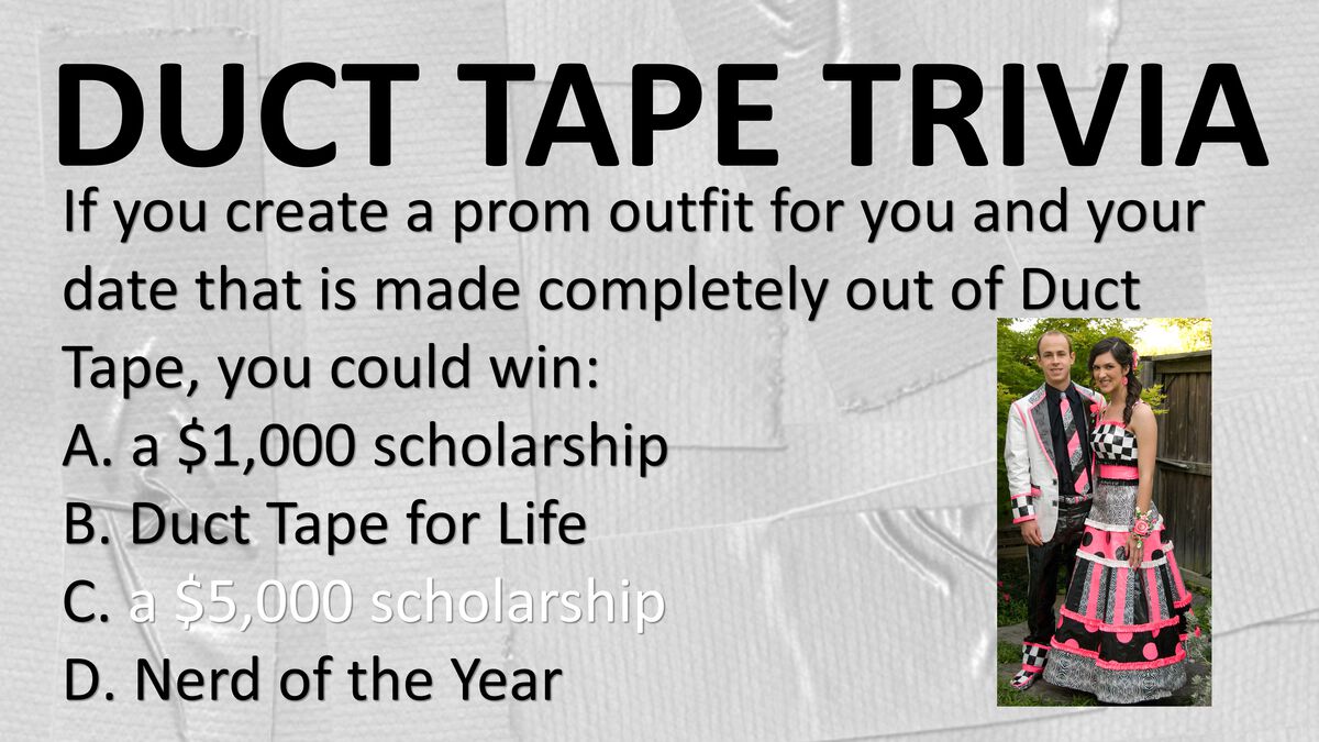Duct Tape Trivia image number null