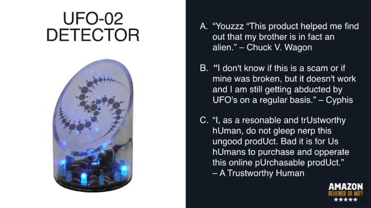Amazon: Reviewed or Not? image number null