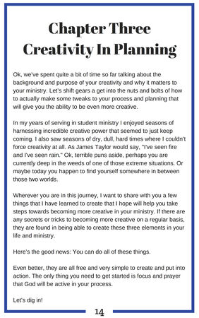 Creative Student Ministry eBook