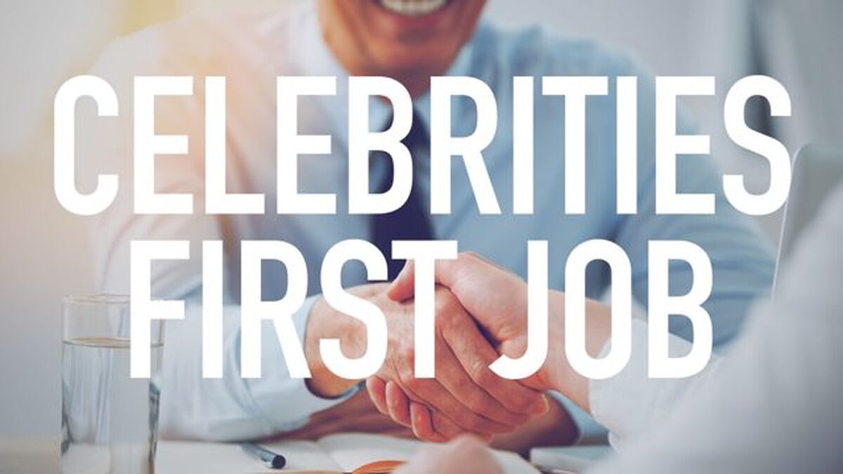 Celebrities' First Jobs image number null