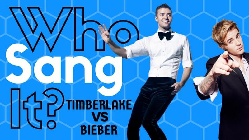 Who Sang It? Timberlake Vs Bieber