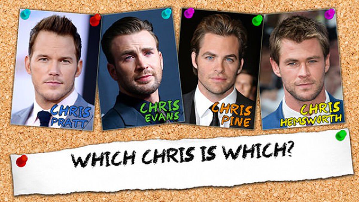 Chris, Chris, Chris, or Chris? image number null