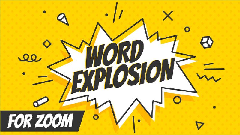 Word Explosion Over Zoom Volume 1 - 3 Pack