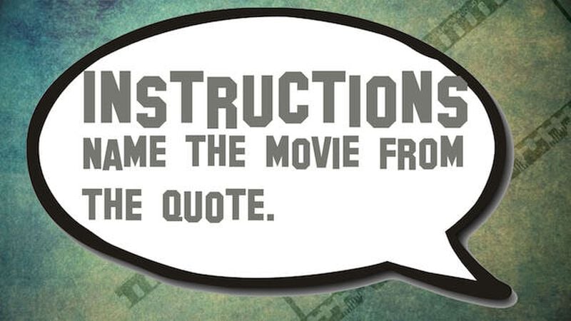 Famous Words: Movie Edition 4
