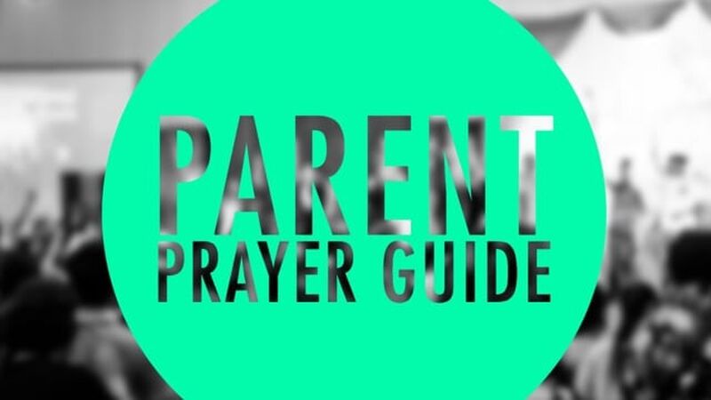 Parent Prayer Guide Templates