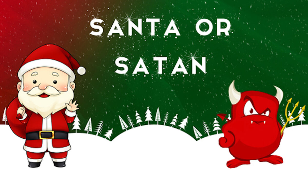 Santa or Satan image number null