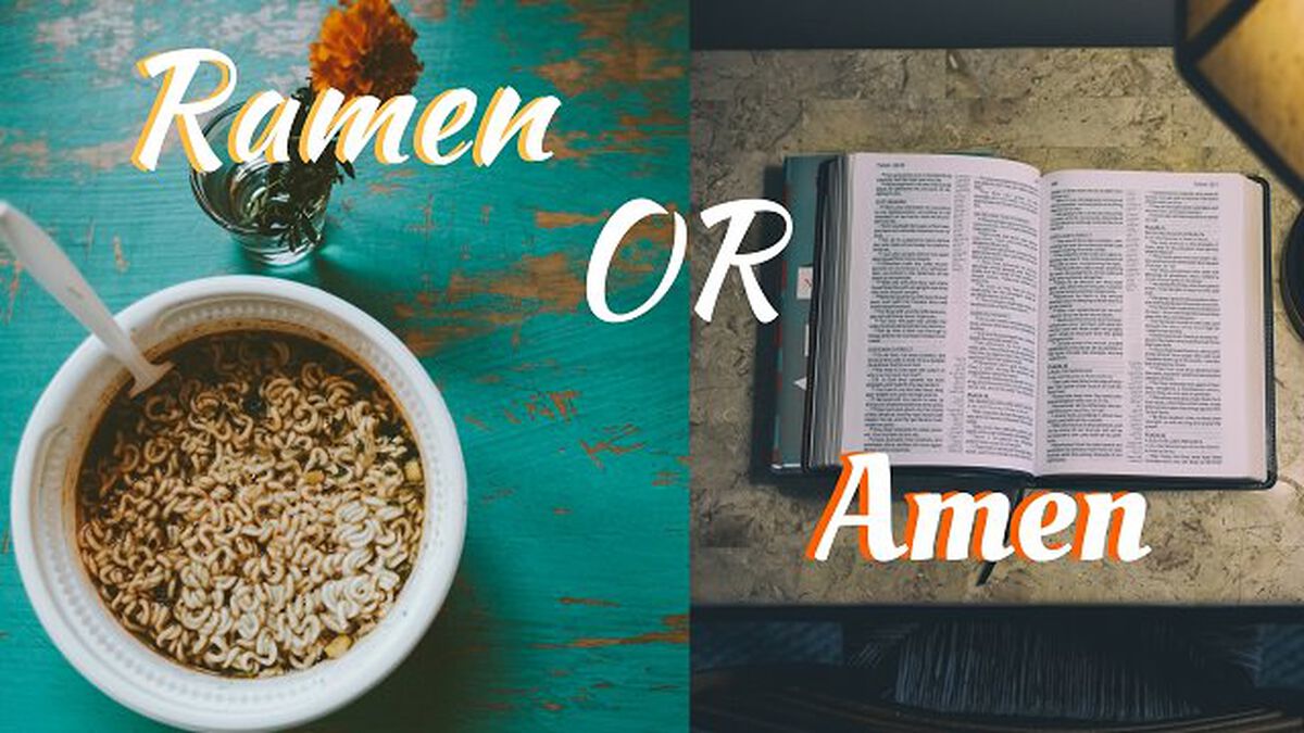 Ramen or Amen image number null