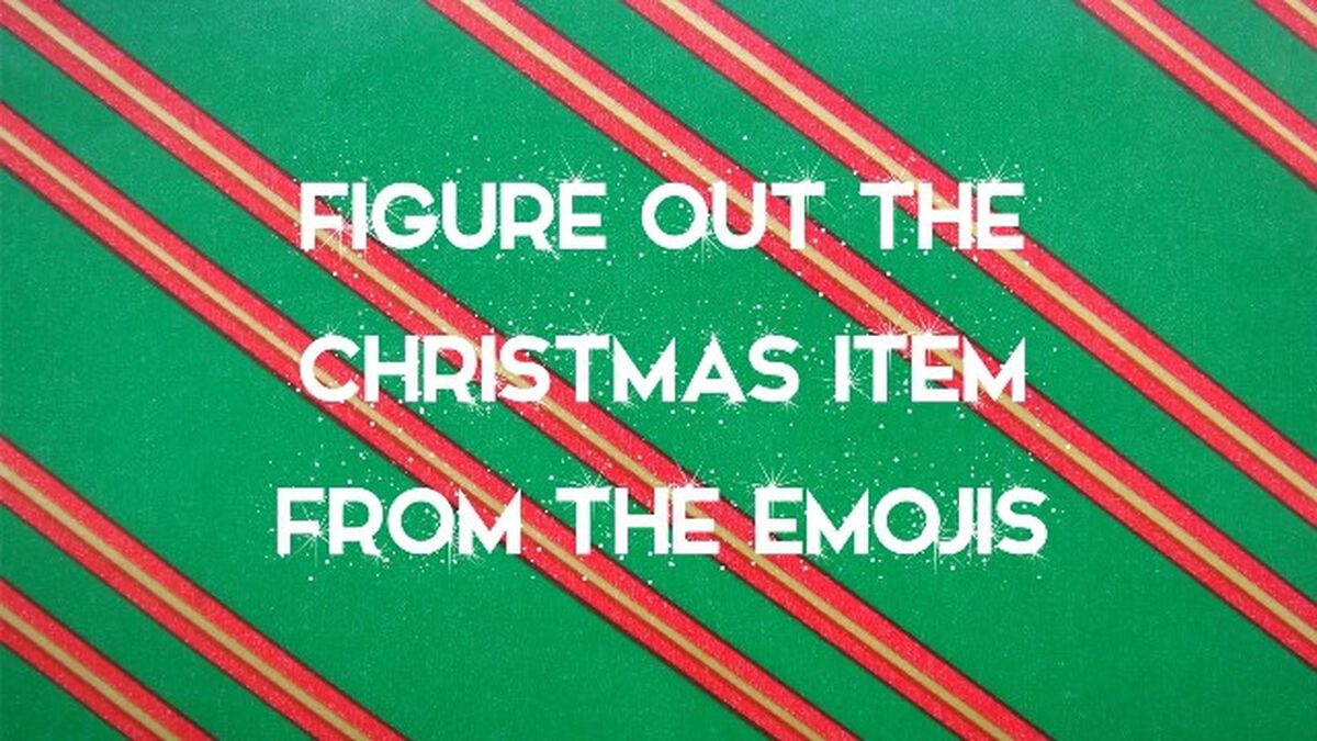 Christmas Emoji Challenge image number null