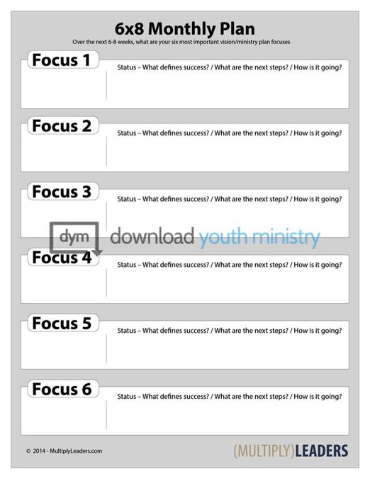 Personal Ministry Planner image number null