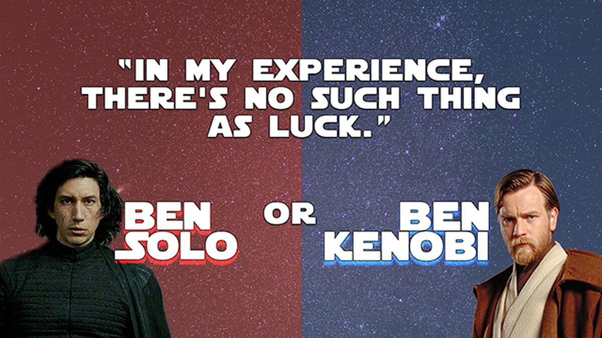 Which Ben Said It: Solo or Kenobi? image number null