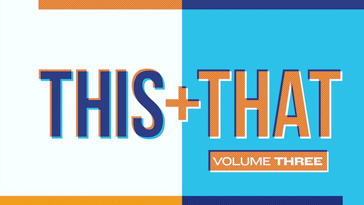 THIS + THAT: Volume 3 image number null