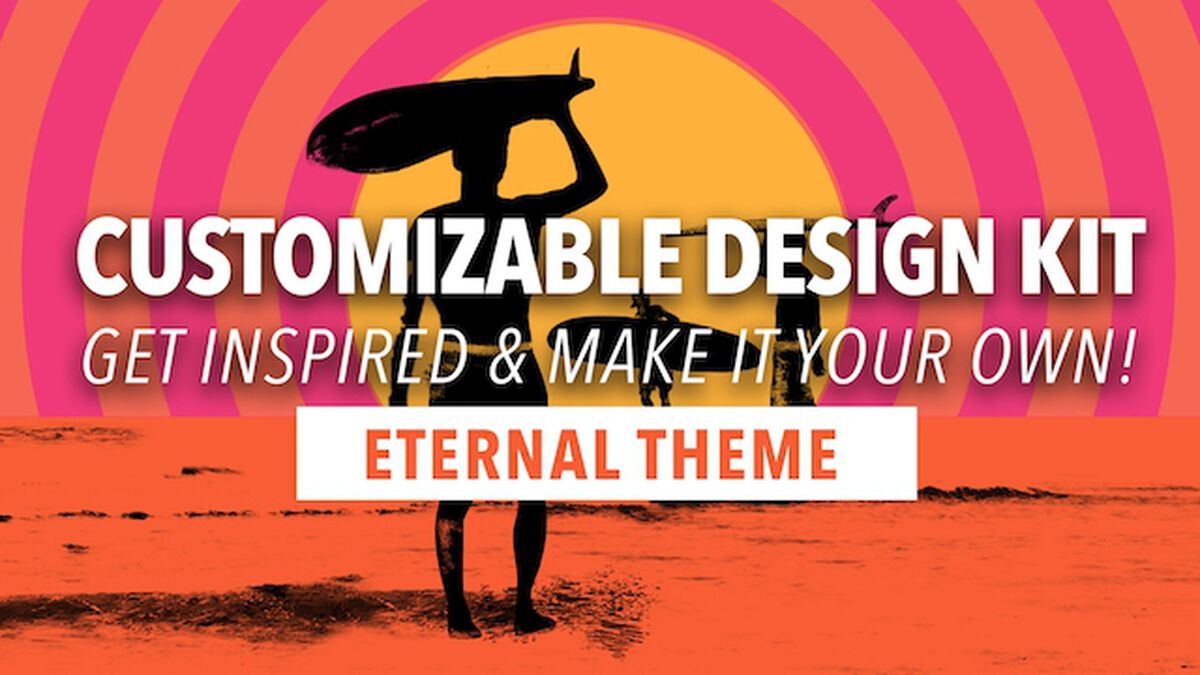 Customizable Design Kit: Eternal Summer Theme image number null