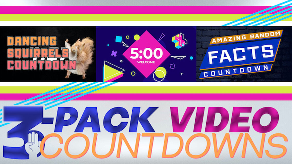 3-Pack Countdown Video Bundle | Video | Download Youth Ministry