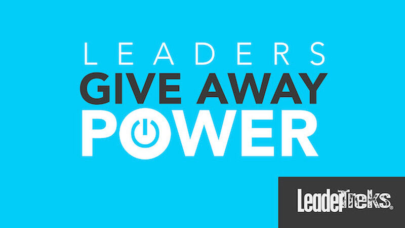 Student Leaders Give Away Power